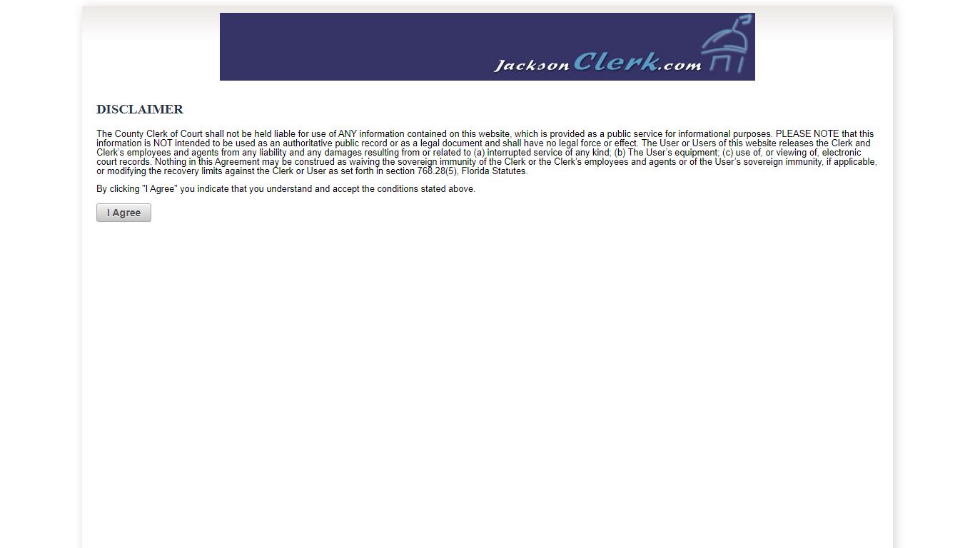 Jackson County OCRS - ONLINE COURT RECORDS SEARCH